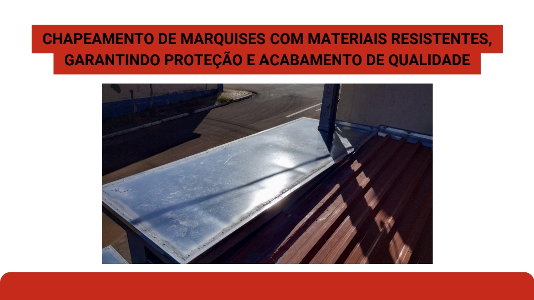 Chapeamento de Marquises